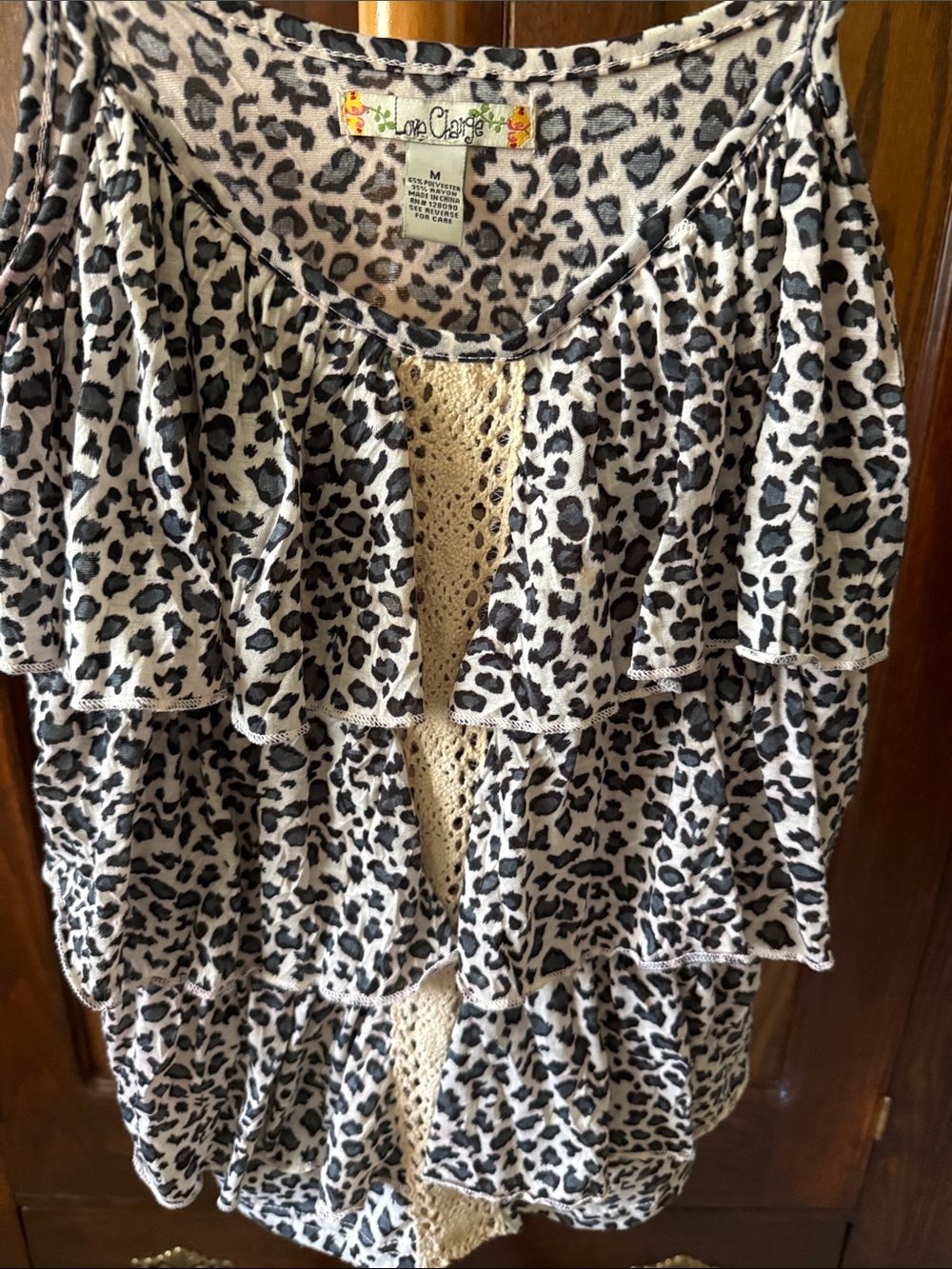 Spaghetti Strap Printed Top - Picture 3 of 5